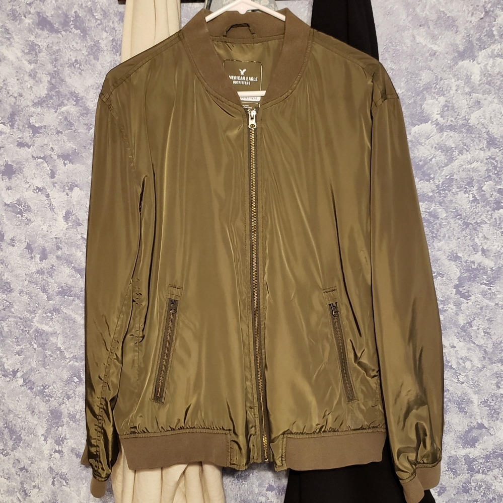 American eagle bomber jacket